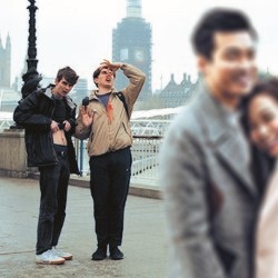 Jack and Barney Are in the Background. Image shows from L to R: Jack Chisnall, Barney Iley. Jack and Barney Are in the Background. Image shows from L to R: Jack Chisnall, Barney Iley.