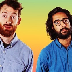 Jack Harris And Rajiv Karia: The Squeeze. Image shows from L to R: Jack Harris, Rajiv Karia. Jack Harris And Rajiv Karia: The Squeeze. Image shows from L to R: Jack Harris, Rajiv Karia.