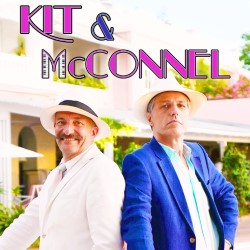 Kit and McConnel. Image shows from L to R: James McConnel, Kit Hesketh Harvey. Kit and McConnel. Image shows from L to R: James McConnel, Kit Hesketh Harvey.