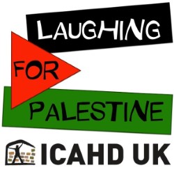 Laughing For Palestine With Seann Walsh. Laughing For Palestine With Seann Walsh.
