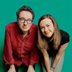 Laura McMahon and Will Hall: In Hindsight. Image shows from L to R: Will Hall, Laura McMahon. Laura McMahon and Will Hall: In Hindsight. Image shows from L to R: Will Hall, Laura McMahon.