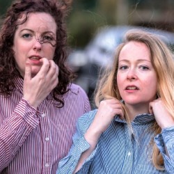 Let's Get Tough. Image shows from L to R: Fi Simpson, Imogen Edmundson. Let's Get Tough. Image shows from L to R: Fi Simpson, Imogen Edmundson.