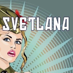 Svetlana. Image shows from L to R: Paul Matthews, Laila Noble. Svetlana. Image shows from L to R: Paul Matthews, Laila Noble.
