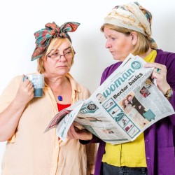 The Fanny's. Image shows from L to R: Susan Morrison, Jojo Sutherland. The Fanny's. Image shows from L to R: Susan Morrison, Jojo Sutherland.