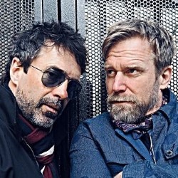Tony Law and Phil Nichol: Virtue Chamber Echo Bravo. Image shows from L to R: Phil Nichol, Tony Law. Tony Law and Phil Nichol: Virtue Chamber Echo Bravo. Image shows from L to R: Phil Nichol, Tony Law.