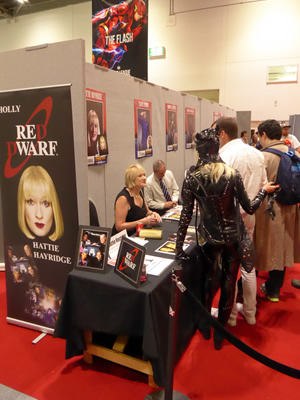 Red Dwarf at MCM Comic Con 2017. Copyright: Si Hawkins. Red Dwarf at MCM Comic Con 2017. Copyright: Si Hawkins.