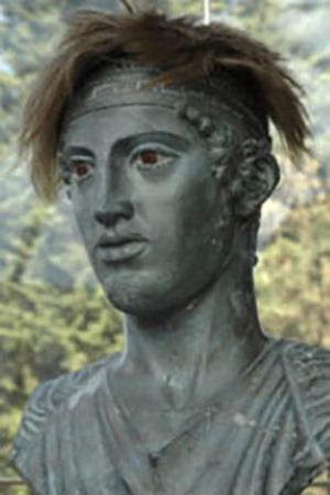 Frankie Howerd's wig on a statue. Frankie Howerd's wig on a statue.