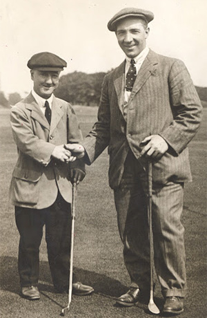 Image shows from L to R: Harry Relph, Harry Lauder. Image shows from L to R: Harry Relph, Harry Lauder.