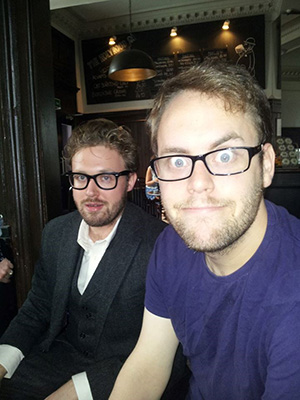Image shows from L to R: John Kearns, Jon Brittain. Image shows from L to R: John Kearns, Jon Brittain.