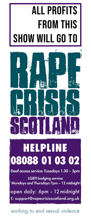 Rape Crisis Scotland Helpline 08088 01 03 02. Rape Crisis Scotland Helpline 08088 01 03 02.