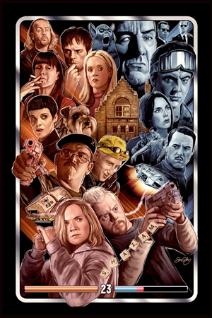 Spaced poster. Copyright: Sam Gilbey. Spaced poster. Copyright: Sam Gilbey.