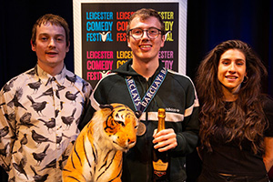 Eric Rushton wins Leicester Mercury Comedian Of The Year 2020