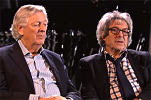 Image shows from L to R: Dick Clement, Ian La Frenais. Image shows from L to R: Dick Clement, Ian La Frenais.