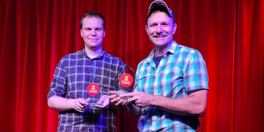 Image shows from L to R: Bennet Kavanagh, Brandon Burke. Image shows from L to R: Bennet Kavanagh, Brandon Burke.