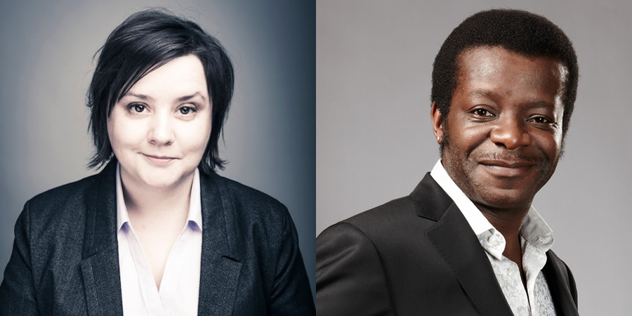 Image shows from L to R: Susan Calman, Stephen K Amos. Image shows from L to R: Susan Calman, Stephen K Amos.
