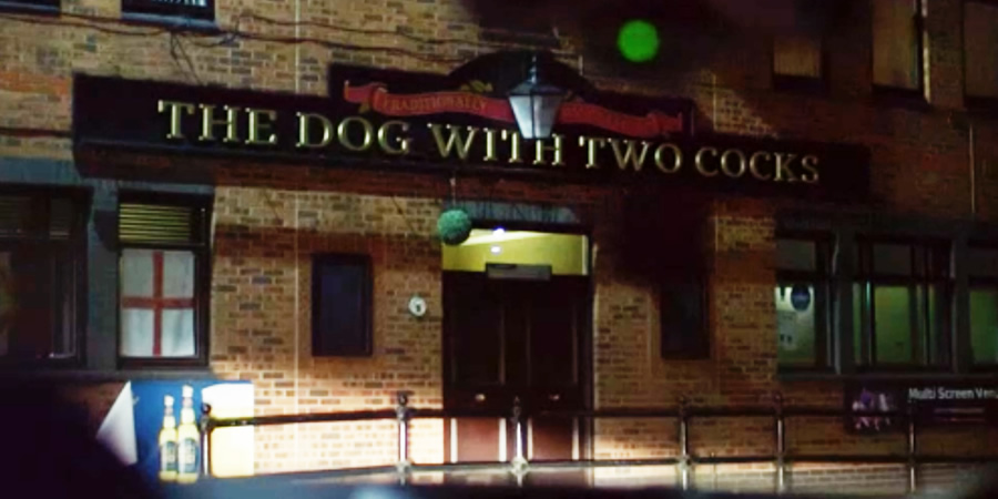 The Dog With Two Cocks. The Dog With Two Cocks.