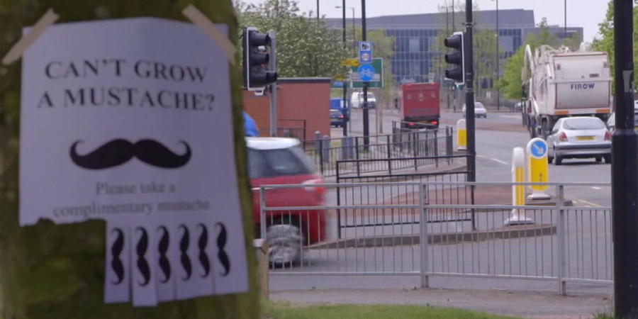 Can't grow a mustache? Please take a complimentary one. Can't grow a mustache? Please take a complimentary one.