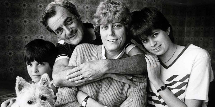 Eddie Braben with his second wife, Dee, and their daughters, Jill and Clare. Eddie Braben with his second wife, Dee, and their daughters, Jill and Clare.