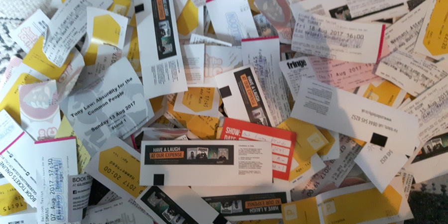 Edinburgh Fringe tickets. Edinburgh Fringe tickets.
