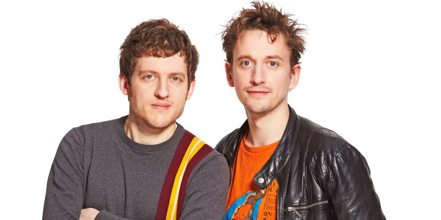 Image shows from L to R: Elis James, John Robins. Image shows from L to R: Elis James, John Robins.