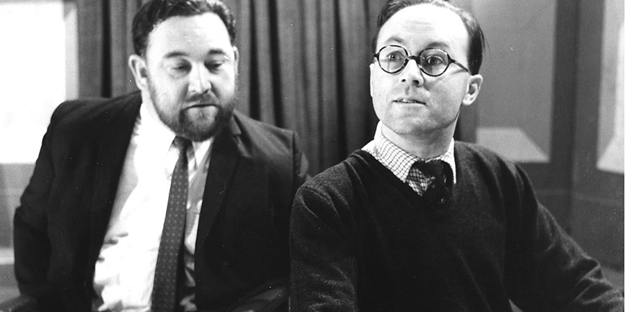Flanders & Swann. Image shows from L to R: Michael Flanders, Donald Swann, Flanders & Swann. Flanders & Swann. Image shows from L to R: Michael Flanders, Donald Swann, Flanders & Swann.