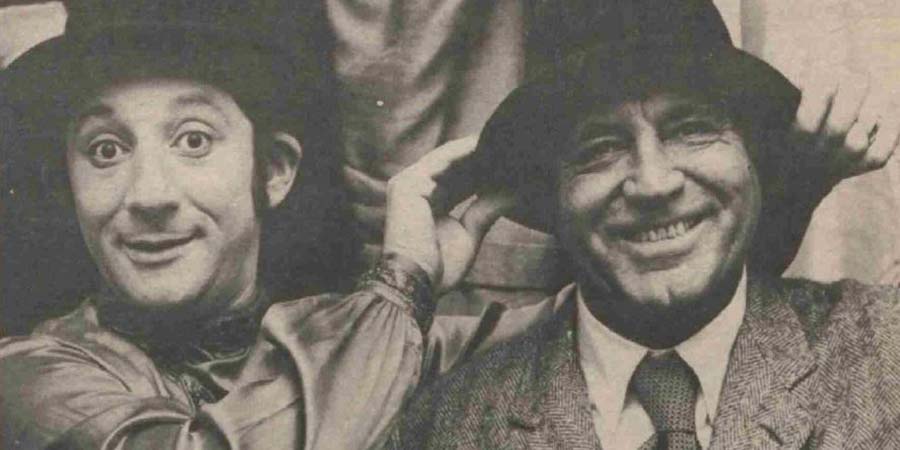 Image shows from L to R: Freddie Davies, Cary Grant. Image shows from L to R: Freddie Davies, Cary Grant.