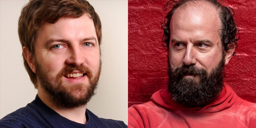 Image shows from L to R: Iain Morris, Brett Gelman. Image shows from L to R: Iain Morris, Brett Gelman.