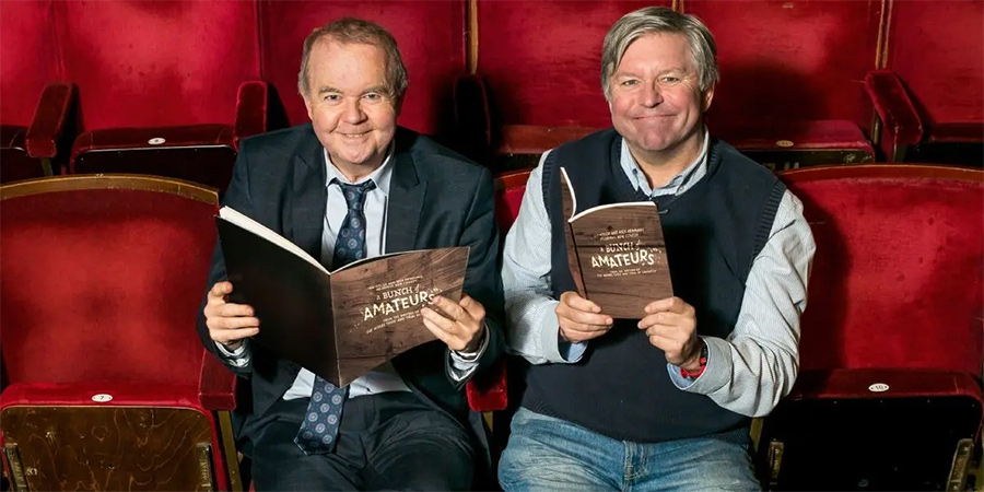 Image shows from L to R: Ian Hislop, Nick Newman. Image shows from L to R: Ian Hislop, Nick Newman.