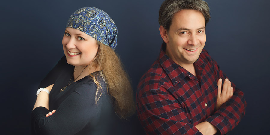 Image shows from L to R: Rachel Creeger, Philip Simon. Copyright: Ruth Bloch Photography. Image shows from L to R: Rachel Creeger, Philip Simon. Copyright: Ruth Bloch Photography.