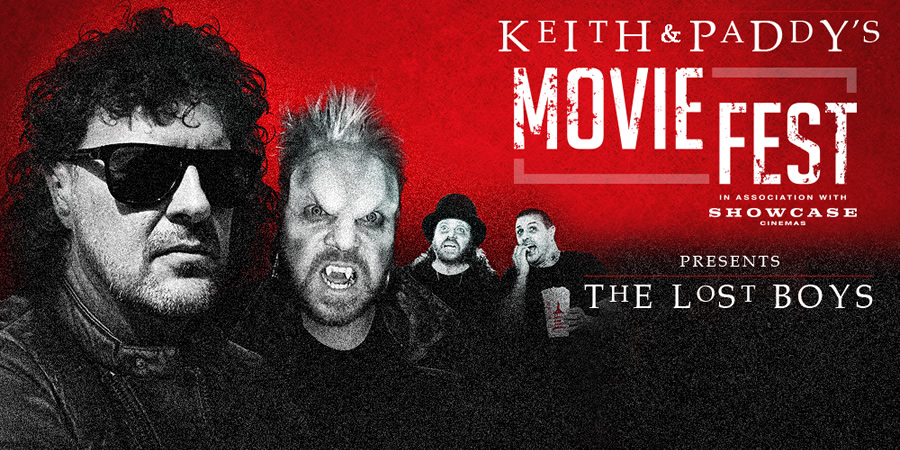 Keith & Paddy's Movie Event - The Lost Boys. Image shows from L to R: Paddy McGuinness, Leigh Francis. Keith & Paddy's Movie Event - The Lost Boys. Image shows from L to R: Paddy McGuinness, Leigh Francis.