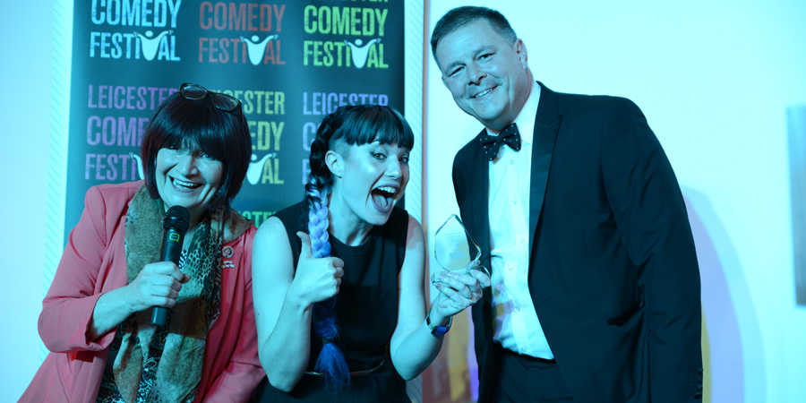 Bec Hill wins Best Kids Show at Leicester Comedy Festival Awards 2019. Bec Hill wins Best Kids Show at Leicester Comedy Festival Awards 2019.