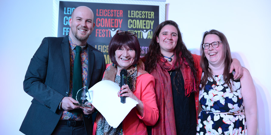 Firebug team at Leicester Comedy Festival Awards 2019. Firebug team at Leicester Comedy Festival Awards 2019.
