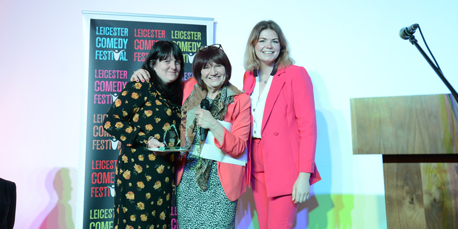 Just The Tonic at Hansom Hall team at Leicester Comedy Festival Awards 2019. Just The Tonic at Hansom Hall team at Leicester Comedy Festival Awards 2019.