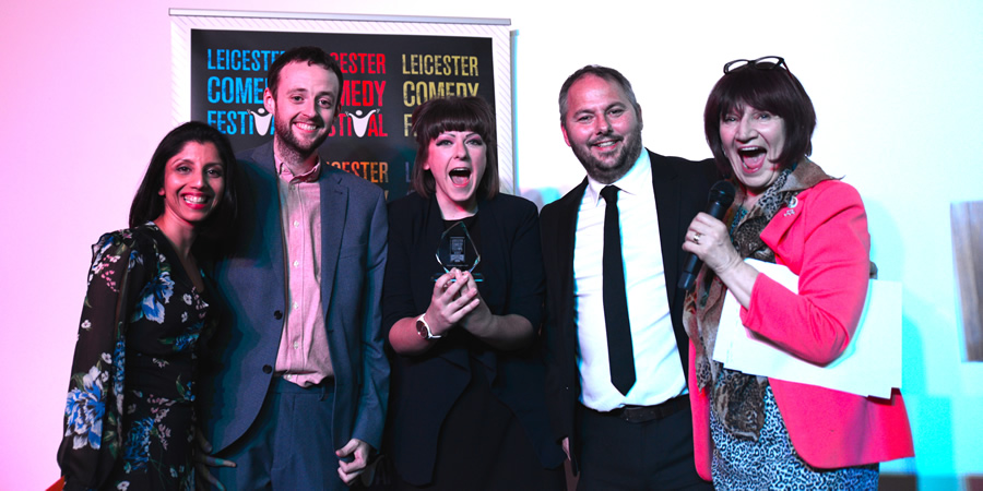 Black Horse Laughter Loft team at Leicester Comedy Festival Awards 2019. Black Horse Laughter Loft team at Leicester Comedy Festival Awards 2019.