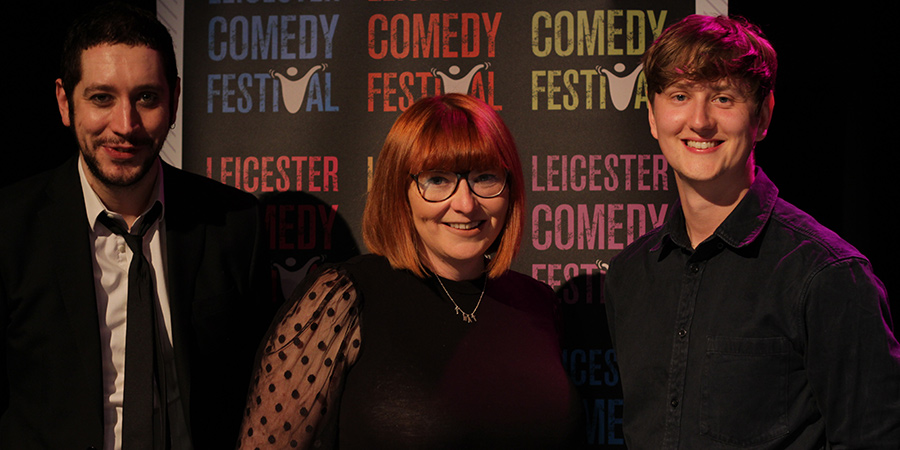 Image shows from L to R: Christian Jegard, Nina Gilligan, Joseph Emslie. Image shows from L to R: Christian Jegard, Nina Gilligan, Joseph Emslie.