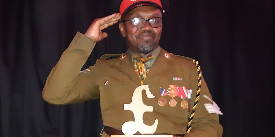 President Obonjo - Malcolm Hardee Awards 2019. Benjamin Bello. President Obonjo - Malcolm Hardee Awards 2019. Benjamin Bello.