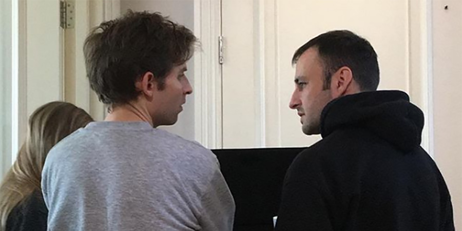 Image shows from L to R: Guy Davidson, Dan Clarke. Image shows from L to R: Guy Davidson, Dan Clarke.