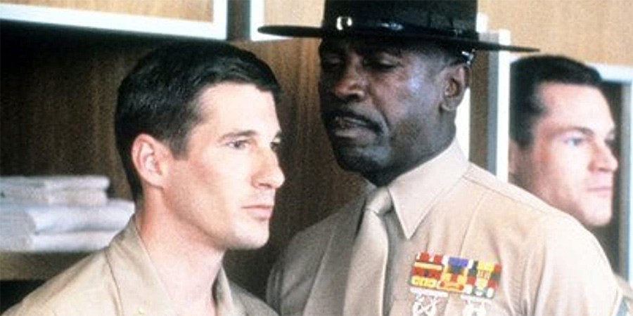 An Officer And A Gentleman. Image shows from L to R: Richard Gere, Louis Gossett Jr. An Officer And A Gentleman. Image shows from L to R: Richard Gere, Louis Gossett Jr.
