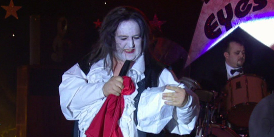 Phoenix Nights. Image shows from L to R: Young Kenny (Justin Moorhouse), Les (Toby Foster). Phoenix Nights. Image shows from L to R: Young Kenny (Justin Moorhouse), Les (Toby Foster).