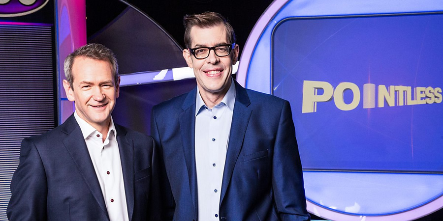 Pointless. Image shows from L to R: Alexander Armstrong, Richard Osman. Pointless. Image shows from L to R: Alexander Armstrong, Richard Osman.