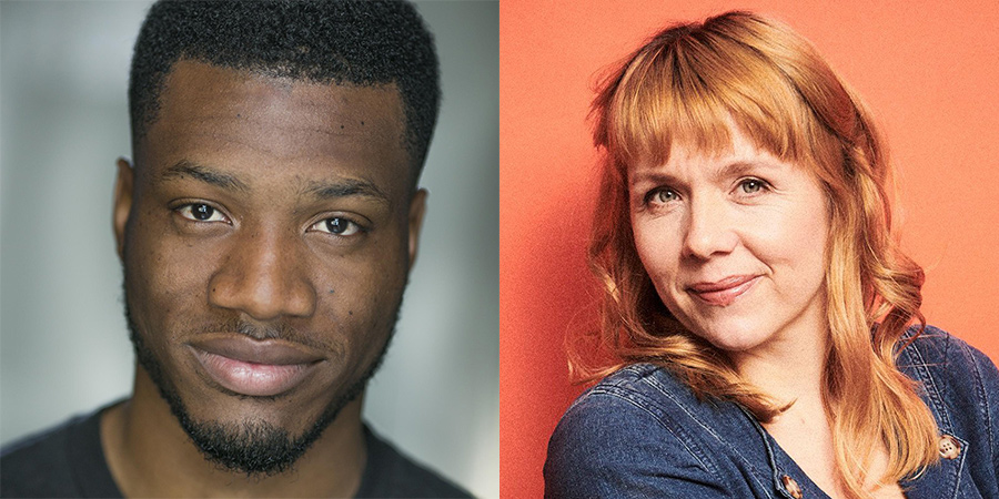 PRU. Image shows from L to R: Tom Moutchi, Kerry Godliman. PRU. Image shows from L to R: Tom Moutchi, Kerry Godliman.