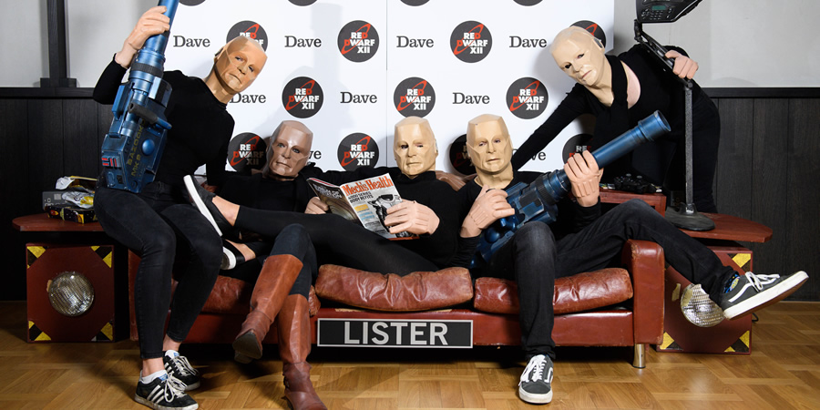 Red Dwarf fans dressed as the character Kryten make their way to a special screening in London. Copyright: Joe Pepler / PinPep. Red Dwarf fans dressed as the character Kryten make their way to a special screening in London. Copyright: Joe Pepler / PinPep.