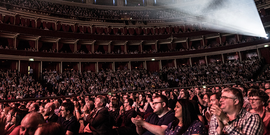 Space Shambles audience at Royal Albert Hall. Copyright: Steve Best. Space Shambles audience at Royal Albert Hall. Copyright: Steve Best.
