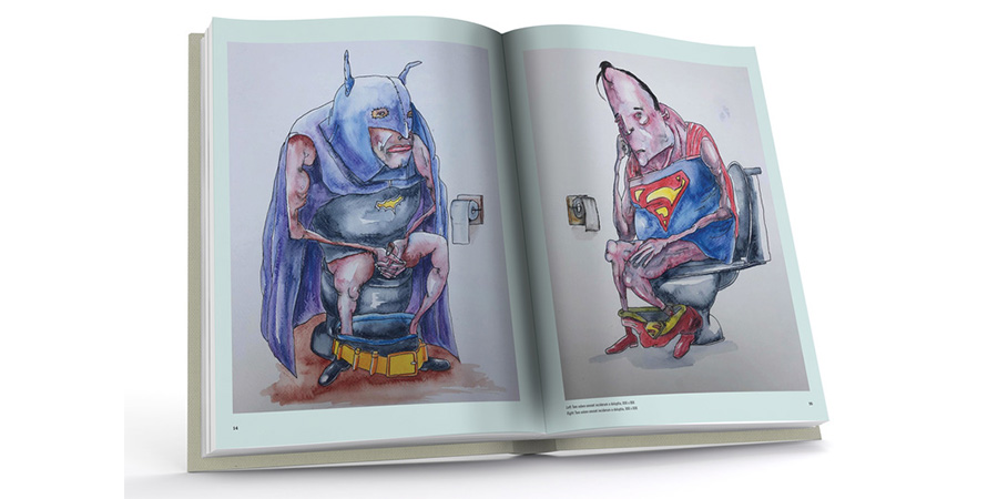 Vic Reeves Art Book. Vic Reeves. Copyright: Unbound. Vic Reeves Art Book. Vic Reeves. Copyright: Unbound.
