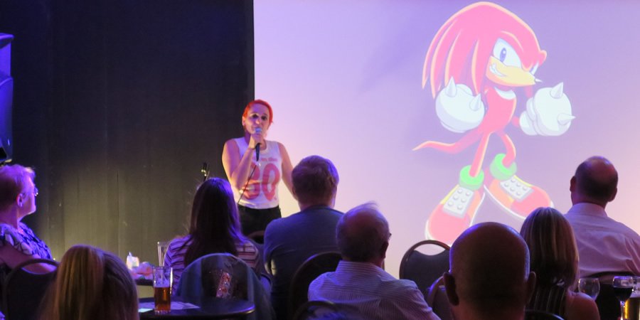 WareFringe 2019. Sooz Kempner. Copyright: Terence Whiskin. WareFringe 2019. Sooz Kempner. Copyright: Terence Whiskin.