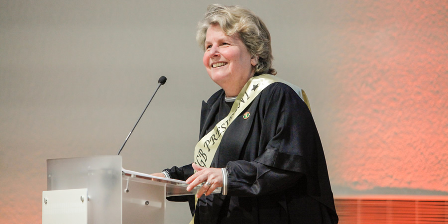 2020 Writers' Guild Awards. Sandi Toksvig. Copyright: Matt Writtle. 2020 Writers' Guild Awards. Sandi Toksvig. Copyright: Matt Writtle.