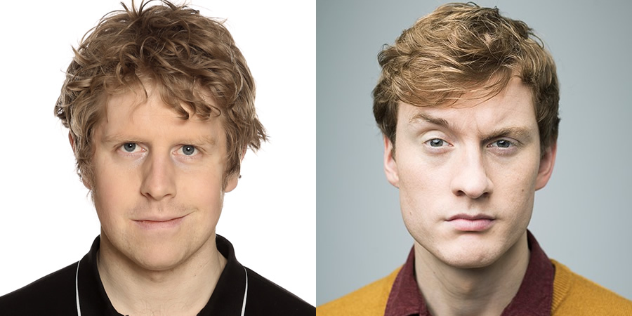 Image shows from L to R: Josh Widdicombe, James Acaster. Image shows from L to R: Josh Widdicombe, James Acaster.