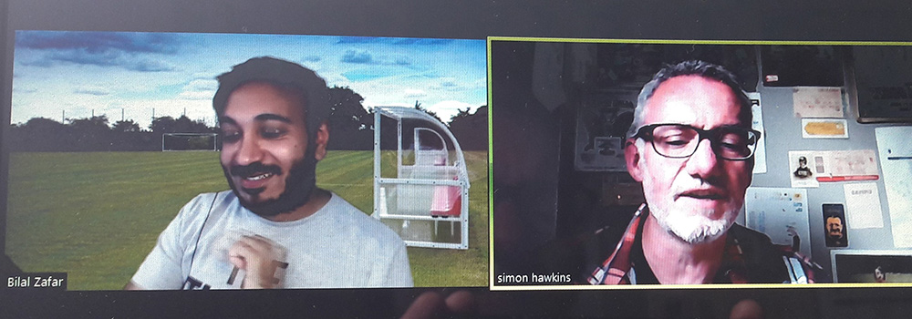 Image shows from L to R: Bilal Zafar, Si Hawkins. Image shows from L to R: Bilal Zafar, Si Hawkins.