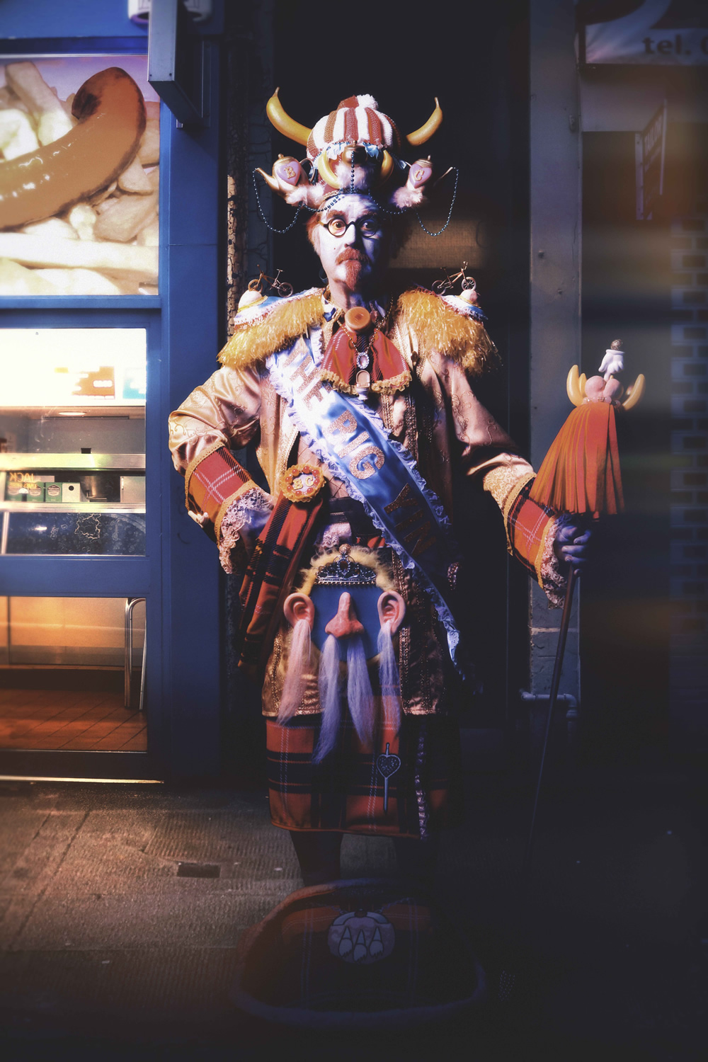 Big Yin. Billy Connolly. Copyright: Rachel Maclean. Big Yin. Billy Connolly. Copyright: Rachel Maclean.