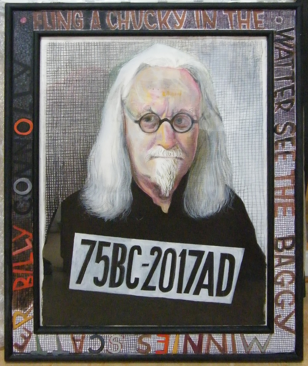 Billy Connolly: Portrait Of A Lifetime. Billy Connolly. Copyright: John Byrne. Billy Connolly: Portrait Of A Lifetime. Billy Connolly. Copyright: John Byrne.